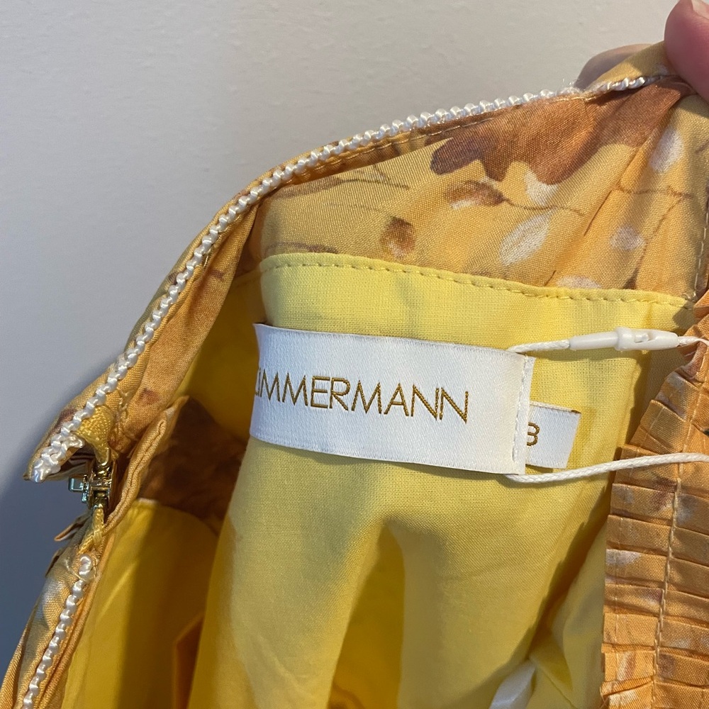 Zimmerman Yellow Floral Midi Sundress - Picture 13 of 14
